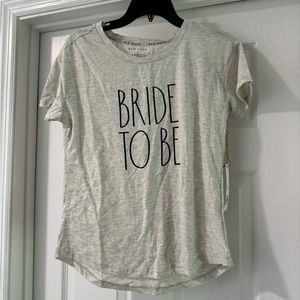 Bride to be tee shirt